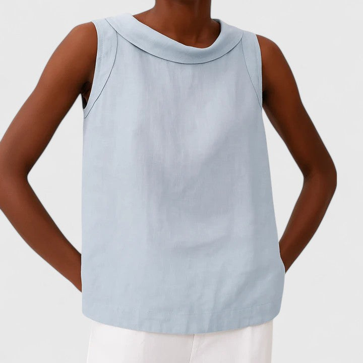Carmen | Camiseta elegante sin mangas