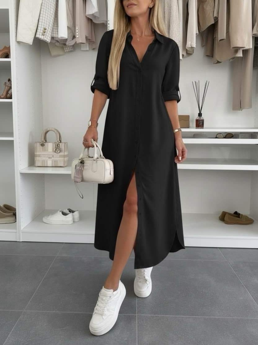 Lucía | Vestido Camisero Oversize