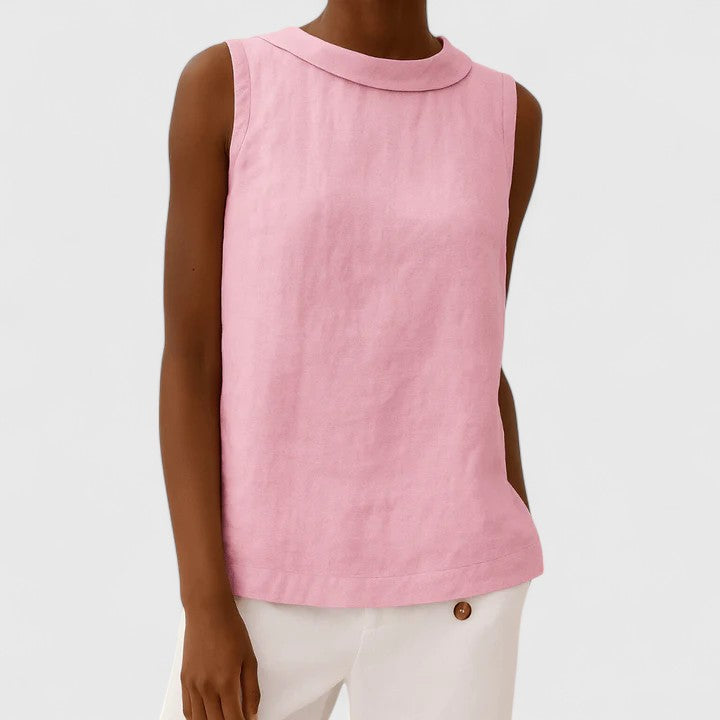 Carmen | Camiseta elegante sin mangas