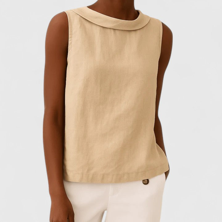 Carmen | Camiseta elegante sin mangas