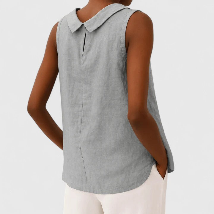 Carmen | Camiseta elegante sin mangas