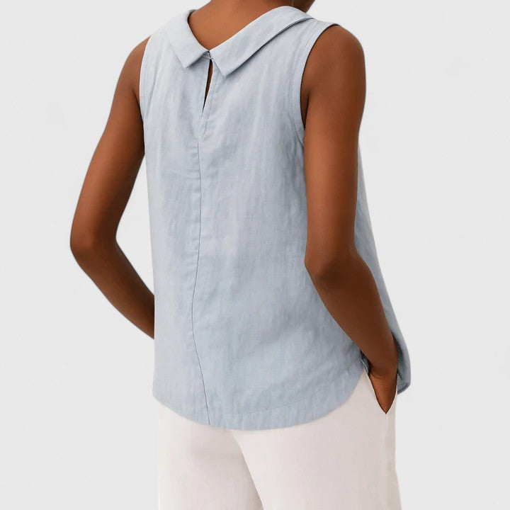 Carmen | Camiseta elegante sin mangas
