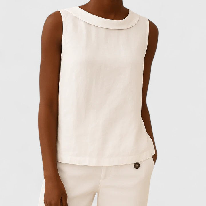 Carmen | Camiseta elegante sin mangas