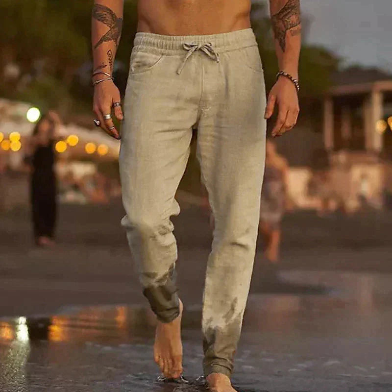 Henry | Pantalones de playa de lino