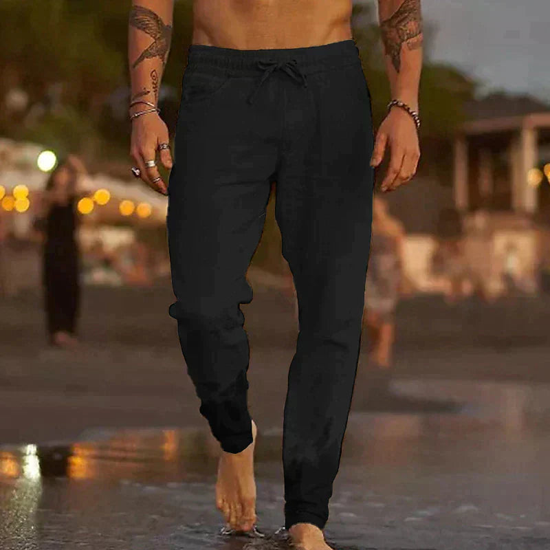 Henry | Pantalones de playa de lino