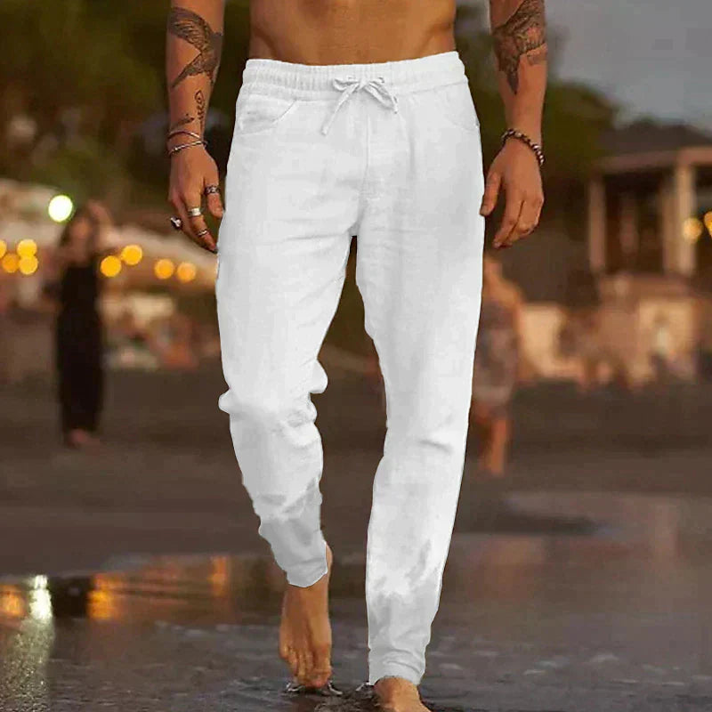 Henry | Pantalones de playa de lino
