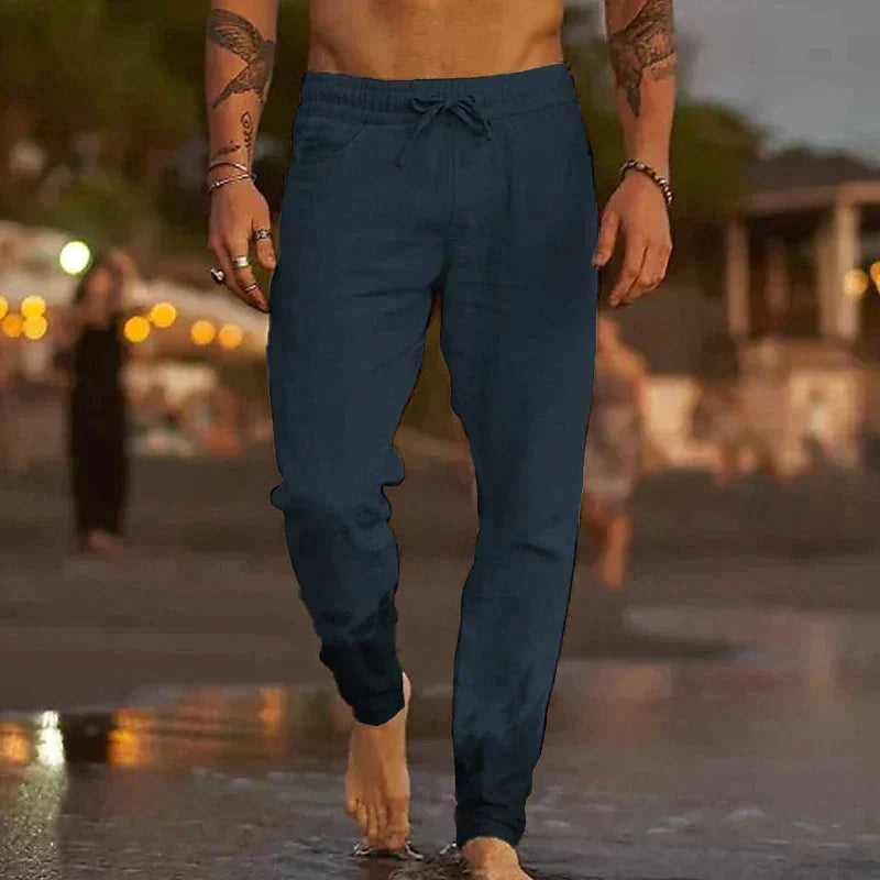 Henry | Pantalones de playa de lino
