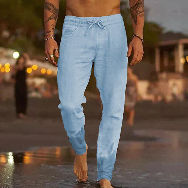 Henry | Pantalones de playa de lino