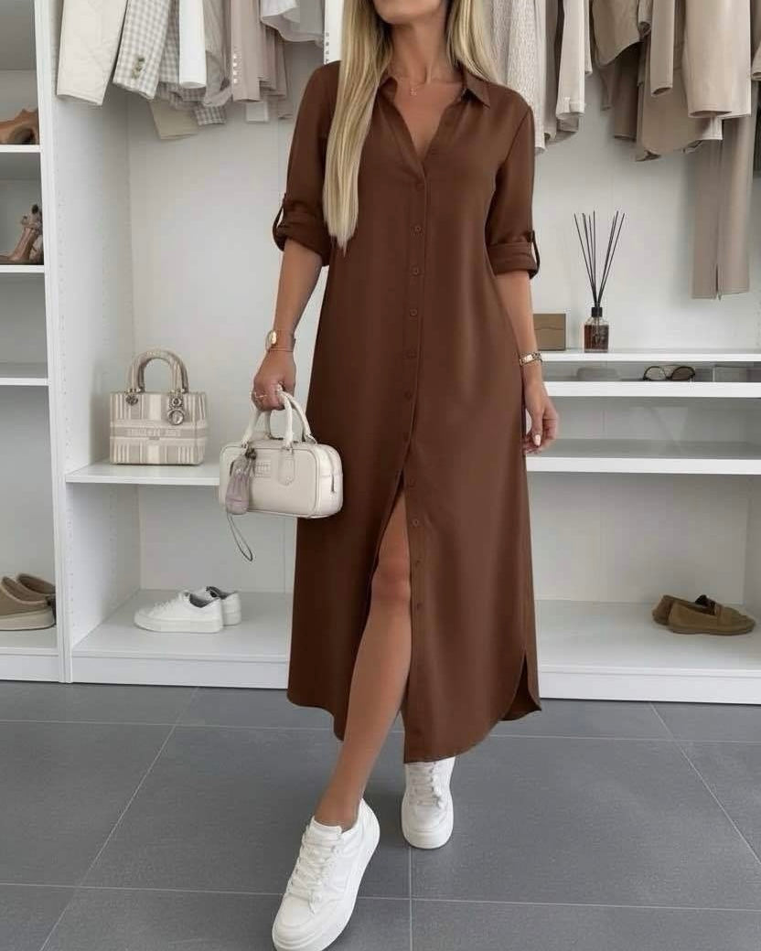 Lucía | Vestido Camisero Oversize