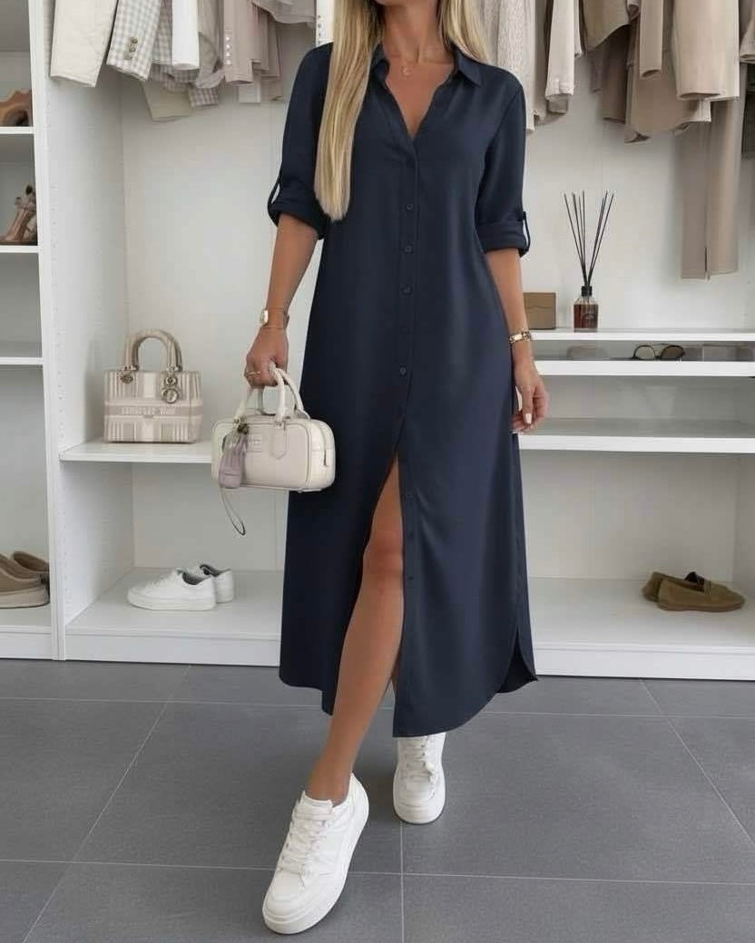 Lucía | Vestido Camisero Oversize