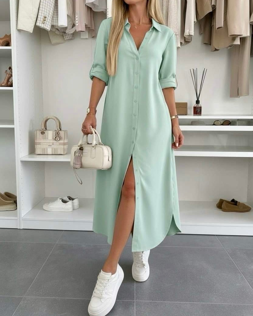 Lucía | Vestido Camisero Oversize